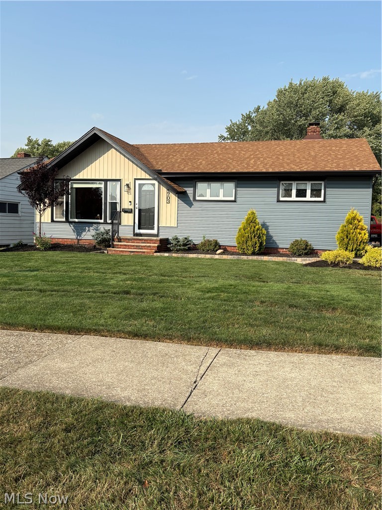 Move-In Ready & Fully Remodeled Ranch in Mayfield Heights!

Welcome home to this beautifully remodeled 3/4-bedroom, 2 full-bath ranch that's been updated from top to bottom and is truly move-in ready! From the moment you step inside, you'll appreciate the bright, spacious living room featuring a stunning picture window that fills the home with natural light.
The open flow from the living room to dining area creates a perfect space for everyday living and entertaining, highlighted by hardwood floors. The completely renovated kitchen is a showstopper with crisp white cabinetry, striking black and white granite countertops, and modern finishes throughout.
Relax in the den/4th bedroom with new sliding glass door overlooking the private fenced in back yard complete with new paver patio or step into the 3-season room for additional entertaining options in your indoor outdoor retreat.
Every detail has been thoughtfully updated, including the brand-new vinyl siding, all new furnace and central air. The home is completely free of POS violations, giving you peace of mind from day one.
Located just a minutes from the brand-new community recreation area featuring a beautiful pool, playground, park, bocce courts, pickleball and tennis courts, this home offers an exceptional lifestyle in a welcoming neighborhood. Conveniently located within the award-winning Mayfield school district, with quick access to freeways, this turnkey home is ready for you to move in a start making memories.