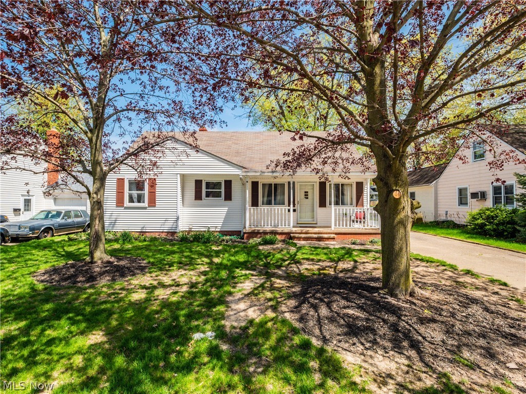 Amazing opportunity in a centrally located neighborhood in Avon Lake, within Redwood school district!  What you don't see in these photos are the 60+ years of memories that a family has made in this home.  As you enter the front door you will find a spacious living room with hallway leading to full bath and two decently sized bedrooms.  Beyond the kitchen, you will make your way to the addition the homeowners had built in this home to suit their needs while raising their family- a dining room and also a family room with fireplace, dry bar and access to both the side breezeway as well as the attached, 2 car garage in the back of the home.  The unfinished basement features a laundry area.  Upstairs you will find a large bedroom with plenty of closet space.  A second, unfinished room upstairs could easily be converted into a fourth bedroom.  This home is part of an estate, and is being sold "as-is".
