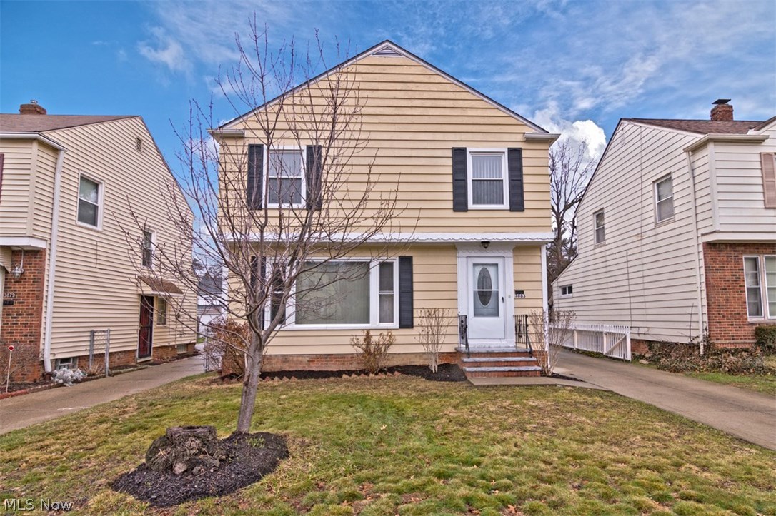 Move right in to this charming colonial that is updated with everything you need to call it home! With over 1,500 square feet, gleaming hardwood floors, and a lovely backyard, this home is just waiting for a new owner! Illuminated by a picture window, the living room is warm and inviting and flows into the dining room. Step down from the dining room into the cozy family room with a beamed ceiling and patio access. The eat-in kitchen is very spacious with an abundance of counter and cabinet space, perfect for crafting your next culinary masterpiece. Upstairs, there are three bedrooms, a hall bathroom, and a cedar closet. The full lower level is partially finished with a spacious recreation room, perfect for a home gym or a playroom. Outside, there is plenty of green space for outdoor games and gardens, plus a detached two-car garage. Located just off of S Belvoir Blvd, this home is only minutes from Euclid Creek Reservation, Mayfield Sand Ridge Club, and area retail destinations includi