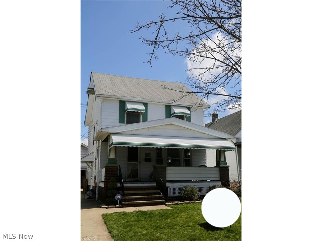 GREAT VALUE in Lakewood! Newer Kitchen and 3 yr old SS appliances! Refinished hardwood floors in LR and DR! Formal Dining room with leaded glass china cabinets! Sliding glass door opens to 2 tiered deck/gazebo with remote Sunsetter awning off Kitchen! Blown in insulation. Newer 2 ½ car garage with loft! Some Anderson windows. Finished 3rd floor for lots of extra storage! Front porch faces west for evening sun!