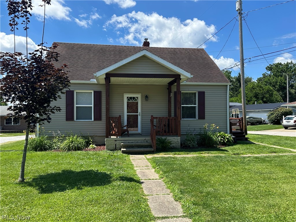Welcome to 14 Grandview Rd! This charming 2-bedroom, 1-bath Cape Cod is full of warmth, character, and thoughtful updates. Located on a corner lot in a well-established neighborhood, this home offers the perfect blend of comfort and convenience. Over the past four years, updates have included new flooring, a new hot water heater, new gutters, updated doors, and select replacement windows, and more, giving buyers added peace of mind. Whether you are purchasing your first home, looking to simplify, or searching for a manageable home in a great location, this property is one you will want to see. Classic charm, recent improvements, and a desirable corner lot make 14 Grandview Rd a wonderful place to call home! Listing agent is related to the seller.  There are cameras on the property.