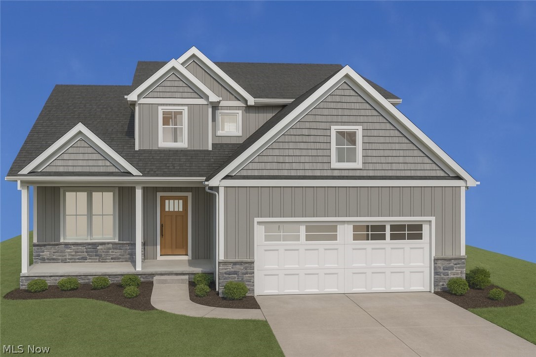 Custom home by Hostetler Family Homes in the established neighborhood of The Estates of Marsh Landing. Construction is scheduled to begin in late June with completion expected in November 2026. Early contracts present a rare opportunity to personalize select finishes while the home is still in its earliest stages.

This thoughtfully designed two-story residence offers a first-floor primary suite and 2,271 sq ft above grade plus 623 sq ft of finished lower-level living space with a full bathroom. The open-concept main level features cathedral ceilings, a dedicated office, a dramatic two-story entry, and main-floor laundry conveniently connected to the primary suite walk-in closet, blending function with refined design.

The rear of the home opens to a serene, undevelopable backdrop, delivering exceptional privacy and a peaceful setting rarely found in established communities. The early stages of construction provide a unique opportunity for buyers to collaborate on select finishes and details, creating a home that reflects their personal style before construction progresses.