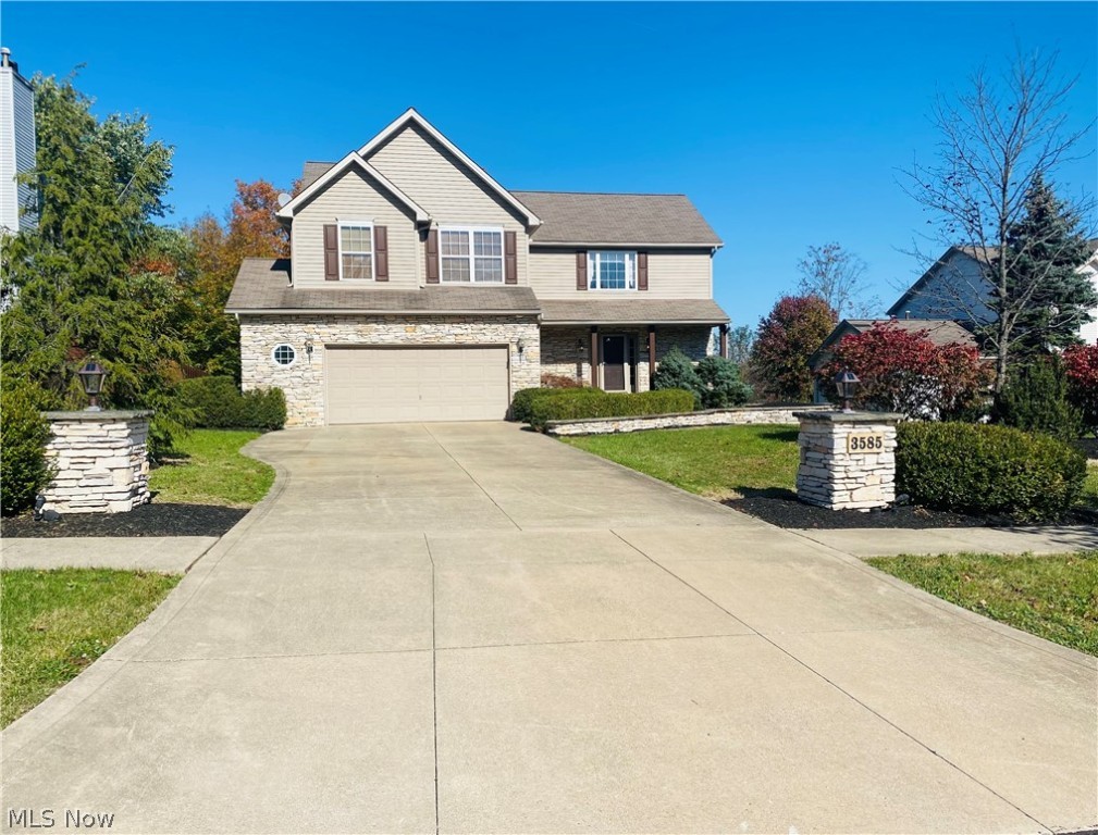 Opportunity to own such a beautiful home in Woods at Windsor Pointe neighborhood at a price below market value. This massive 3 bedroom, 2.5 bathroom home is awaiting your final touches to make it your dream home. This home has it all, First Floor laundry, the living room offers a gas fireplace with a two-story living room/foyer, the master bedroom is a nice size with a gas fireplace- that has a huge bathroom with a jacuzzi tub, double sink vanity, a separate stand up shower and a walk-in closet, Full Unfinished Basement. UPDATED INCLUDE-Professional landscaped-2021, Professional cleaned carpets-2021, stained 12x16 deck-2021, all three bathrooms have new toilets-2021, completely remodeled second-floor bathroom (tub, shower, plumbing, vanity, faucet, luxury vinyl plank flooring)-2021, new plumbing to the kitchen sink, and new faucet, new microwave, and dishwasher-2021, New Hot Water Tank-2021, updated electrical receptacles and switched in kitchen, living room, bathroom and laundry room.