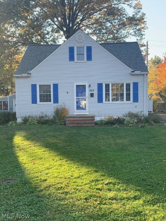 Welcome to this adorable bungalow nestled in the heart of Avon Lake. The home is a bicycle ride away from the Avon Lake library, six community parks with bike trails and an aquatic center which boasts 3 waterslides and a "Lazy River". The first floor consists of two bedrooms and a full bath, ample family room and an eat in kitchen. The first floor rooms have original hardwood floors. The second floor has a master bedroom with an extended seating area for reading or nursery. Make your appointment today to see how affordable home ownership can be in Avon Lake Ohio!