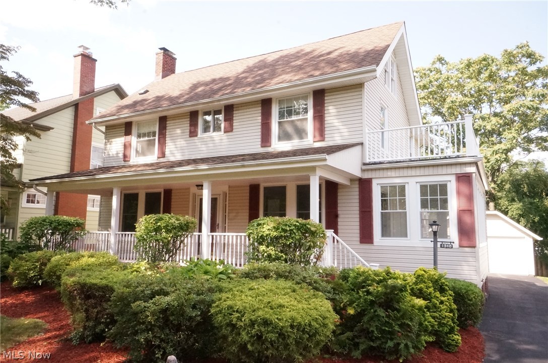 Beautiful Front Porch Colonial w/ Open Floor Plan! Original Hardwood Floors Throughout! Large Living Room w/ Wood Burning Fireplace Centered Between Built In Shelving! Relax in your Light & Bright Den That Overlooks the Backyard! Enjoy the Naturally Lit Formal Dining Room Perfect for Entertaining Friends & Family! Close the Dining Room Doors & Get Lost in Your Favorite Novel Sitting in the 3 Season Room! ½ Bath off the Updated Kitchen w/ Gorgeous Garden Window, Modern Backsplash, Freshly Stained Cabinets, Built-In Spice Rack, & New Floor! Enjoy Sunday Morning Brunch in Your Breakfast Nook Accessible via the Kitchen or the Two Tiered Platform Landing! Spacious Master Suite w/ Dual Closets! Large Hallway Closet w/ Plenty of Storage, 3 Additional Bedrooms & Full Bath Complete the 2nd Floor! Finished Attic Space on 3rd Floor is Awaiting Your Creative Touch! Basement w/ High Ceilings & Full Bath is Waiting to be Finished! Walk Right Out to your Built-In Gas Grill & Oversized Lot that Offers