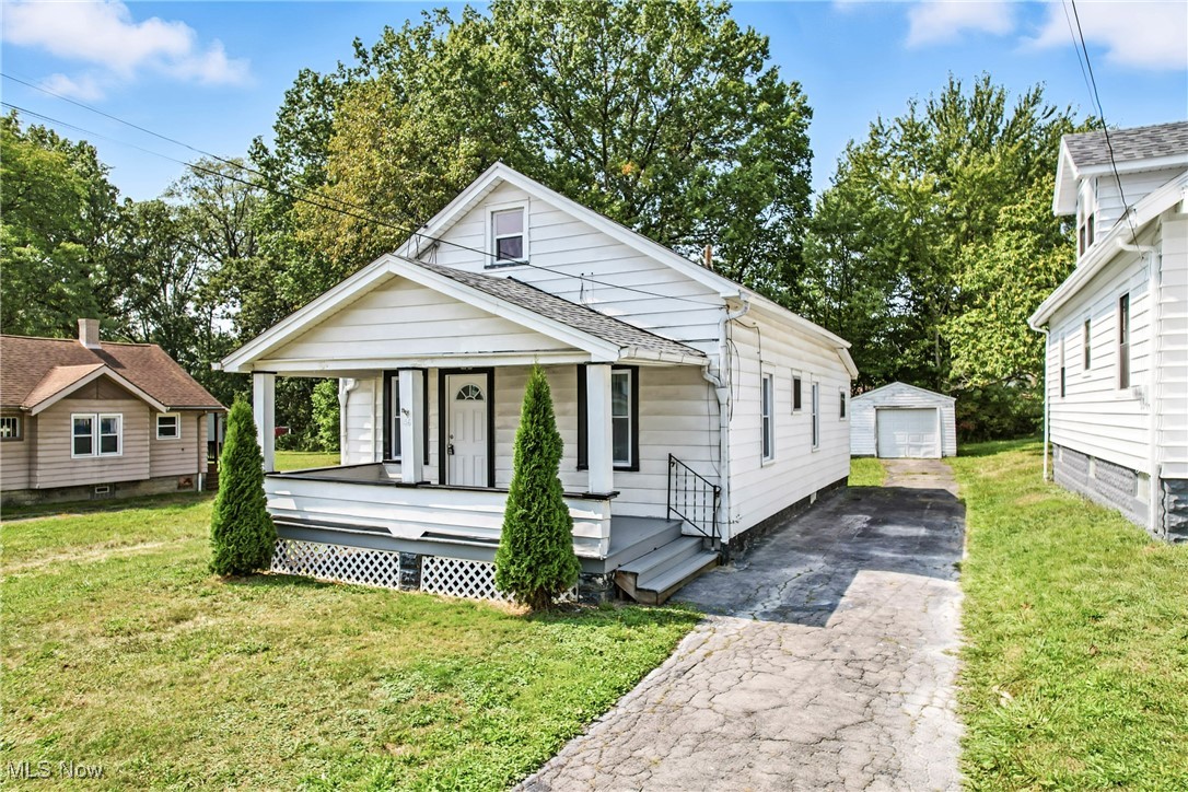 Beautifully remodeled, Charming Cape Cod. As you pull up, you’ll notice the welcoming front porch, perfect for morning coffee or relaxing at the end of the day. Step inside to a bright and inviting living area with fresh paint, new flooring, and modern light fixtures that flow throughout the home. A formal dining area that opens to the completely remodeled kitchen - ready for your favorite meals, featuring brand-new cabinetry and countertop. The main floor hosts two comfortable bedrooms and a newly updated bathroom, while upstairs you’ll discover a spacious third area that can be used as a bedroom or home office. Every detail inside has been updated—from the windows to the floors—creating a move-in-ready home you’ll love.

Outside, A detached one-car garage adds both convenience and extra storage space and the backyard offers room to garden, play, or simply unwind. 
Located just minutes from shopping, dining, and quick access to I-680 and Route 11, this home combines modern updates with everyday convenience.

This home is preinspected and priced to sell!! With a brand-new roof, this home not only looks great but gives peace of mind for years to come. Brand new HWT and whole house and garage siding freshly painted.