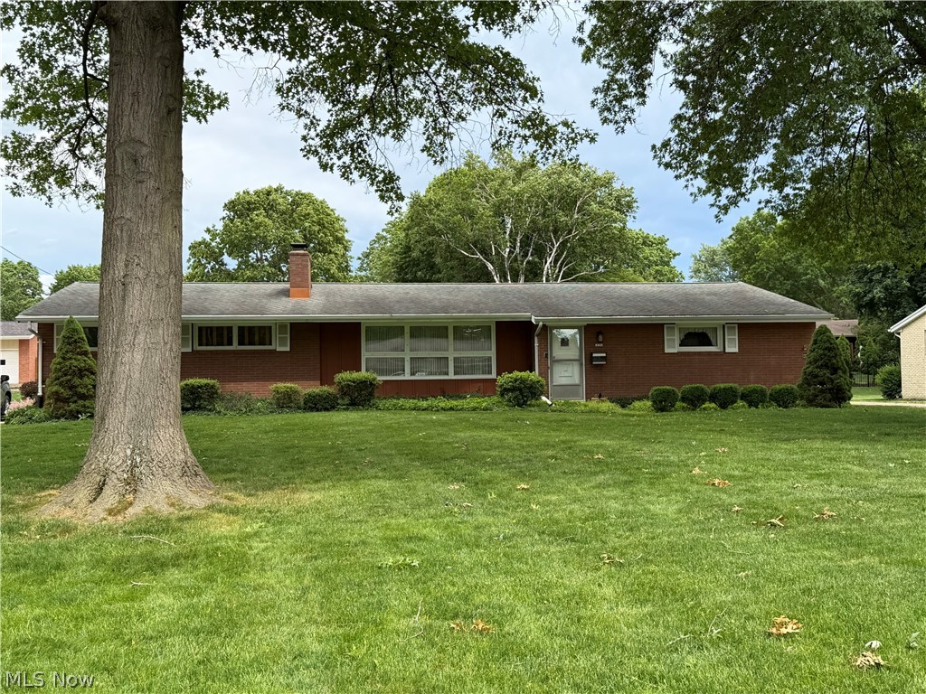 Welcome to this spacious 1,772 sq ft solid brick 3-bedroom ranch on Weber Avenue with a .33-acre yard! It has a large living room with a fireplace, a primary bedroom with a half bath and an additional full bath in the basement. The kitchen overlooks the huge family room which leads out to the screened-in porch. The basement has a recreation room with another fireplace. The previous owner moved the laundry upstairs to the 3rd bedroom, but hook-ups are also available in the basement. This home has been well maintained, and the mechanical systems are up to date.