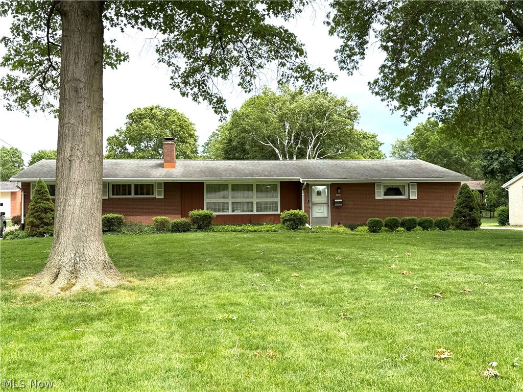 Welcome to this spacious 1,772 sq ft solid brick 3-bedroom ranch on Weber Avenue with a .33-acre yard! It has a large living room with a fireplace, a primary bedroom with a half bath and an additional full bath in the basement. The kitchen overlooks the huge family room which leads out to the screened-in porch. The basement has a recreation room with another fireplace. The previous owner moved the laundry upstairs to the 3rd bedroom, but hook-ups are also available in the basement. This home has been well maintained, and the mechanical systems are up to date.
