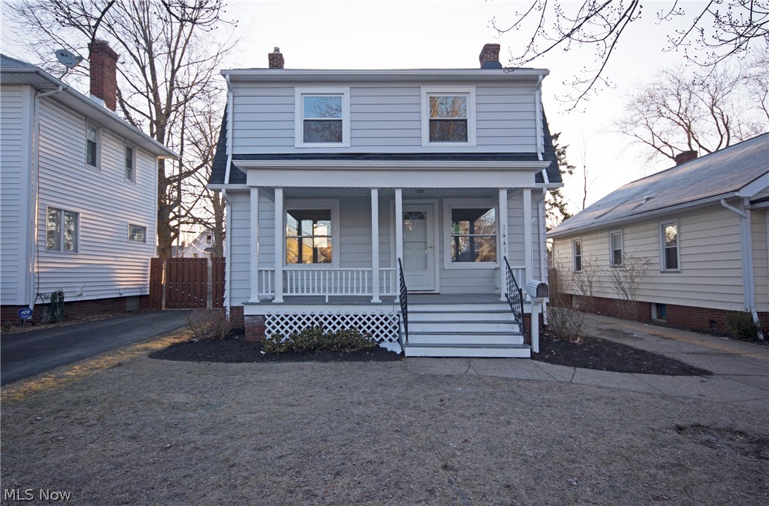 Pristine 3 bedroom 2 full bath Colonial in the heart of West Park. This home has been completely renovated and has a blend of Old World Charm Woodwork and today's modern finishes and amenities. This open concept Kitchen has endless possibilities with granite counter tops, solid wood cabinetry, new Bamboo floors on entire first floor, and stainless steel appliances. Full bath added to the first floor! Second floor newly remodeled bath, bedrooms, and a balcony on the back of the home. Partially finished basement. Updated Electric Panel. Newer Furnace and A/C. New Windows. New Roof. Nothing to do but move in, make this opportunity yours!