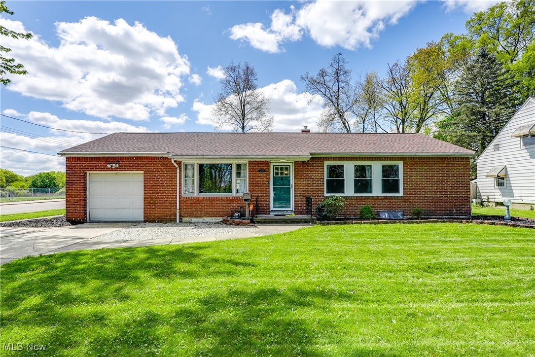 Welcome to 1560 Bond Street ~ where charm comfort come together in this beautifully maintained brick ranch.
This 3 bedroom, 2 full-bath home features a kitchen with newly refinished butcher block countertops, tall soft-close cabinets, and stainless appliances. Hardwood floors run throughout the main level, creating a seamless and stylish feel.
The partially finished basement includes a full bathroom, versatile rec room, separate laundry room, and private workshop!
Step out back to enjoy the private backyard, fully enclosed by a 6-foot white vinyl fence. Enjoy the covered patio, take in the tranquil water feature, and appreciate the manicured landscaping that makes this yard a true retreat.
Close proximity to restaurants, shopping, and recreational activities.
Don't miss your chance to own this move-in ready home!