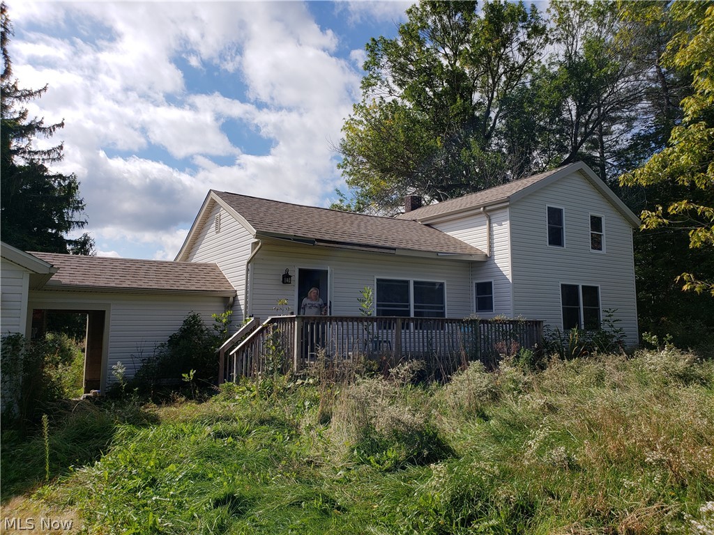 This 50 acre parcel  with over 600 ft. of frontage is in a prime area to build your new country home.
There is a century farmhouse built in 1901 that had additions in 1950. This home is deemed not liveable and the basement is full of water. The farmhouse has 3 bedrooms, a large living room and kitchen and 2 baths. The home will need a full restoration but may be salvageable. House is being sold as is and seller will make no repairs or updates. The home does have a newer roof and windows and newer siding.