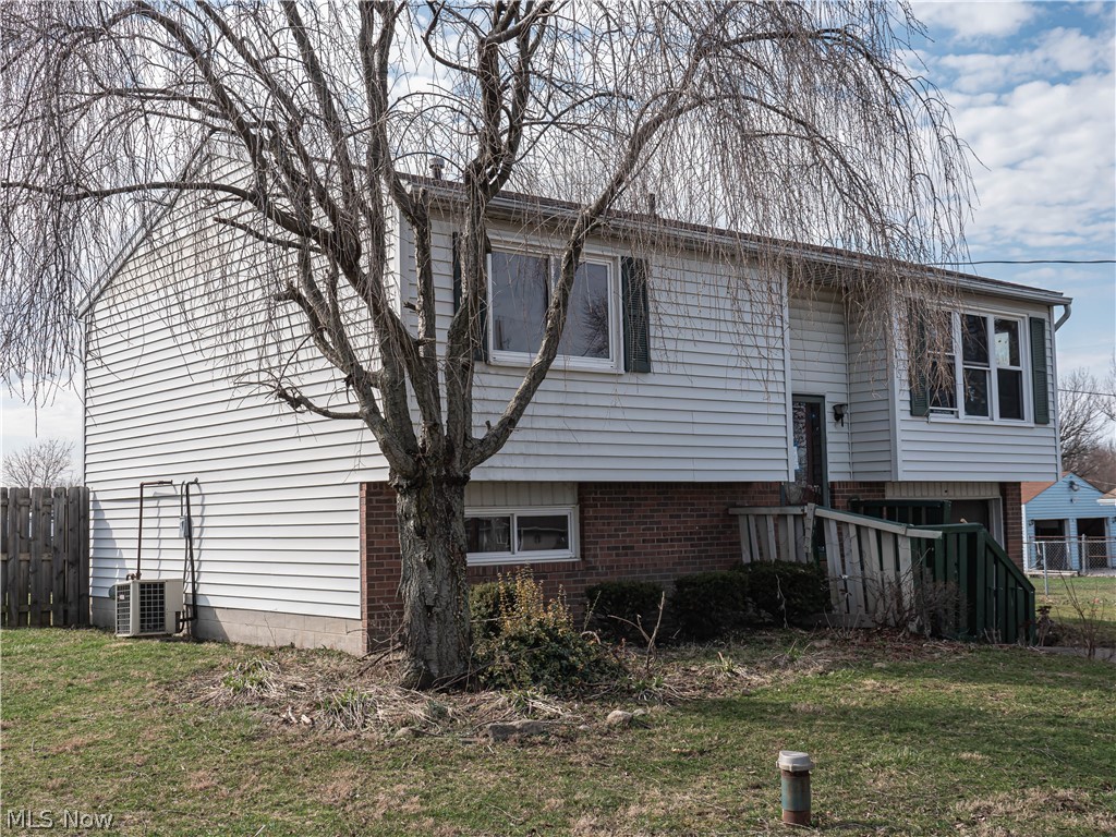 Three Bedroom, 1 Bath, Bi-Level Home on 1 acre with a three tier deck off kitchen and fenced in yard.  Come make this home your own.