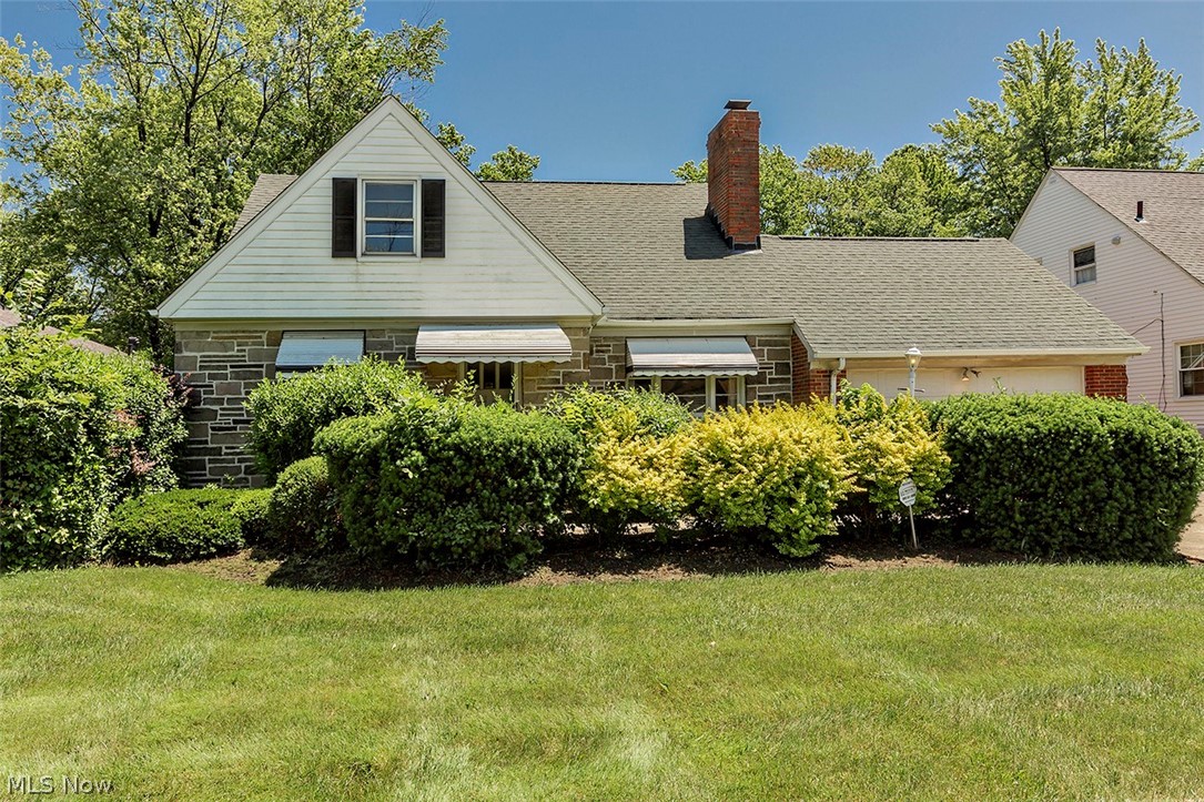 Brick & Stone Bungalo/Cape Cod.
What makes this special:
*Approx 1900 sf*
*Approx 1/3 Acre*
*4 Bedrooms, 2 up, 2 down*
*2 Full Baths, 1 up, 1 down*
*Extra large 1st Floor family room 19x14*
*Screened porch*
*2 car attached garage*
*Hardwood under some carpet*
*Excellent location near park, transportation, shopping by Cedar Rd*
*To be sold as is*