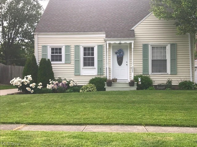 Very well maintained cape west of State Road and 
close to the Portage Crossings shopping center.  This home is ready to move into.  What sets it apart from other capes in the Falls is the huge master suite with full bath and walk in closet on the second floor.  All appliances stay including washer and dryer.  There is a partially finished rec room in the basement with a full bath.  In the kitchen there were additional cupboards added and a dishwasher installed.  Laminate flooring has been installed and a nice patio for entertaining.  
This home won't last.