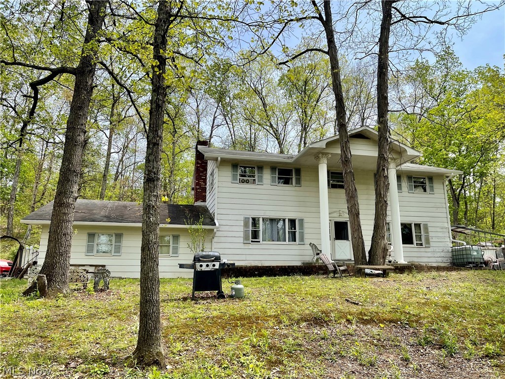 Extremely spacious and lots of character! Get your tour scheduled soon to see this 4 bedroom, 3.5 bath home with finished basement. Additional features included in-home office space, large dining room, living room and generous 2 car attached garage. New rain gutters recently installed.  All situated on a private wooded 1.45 acres!