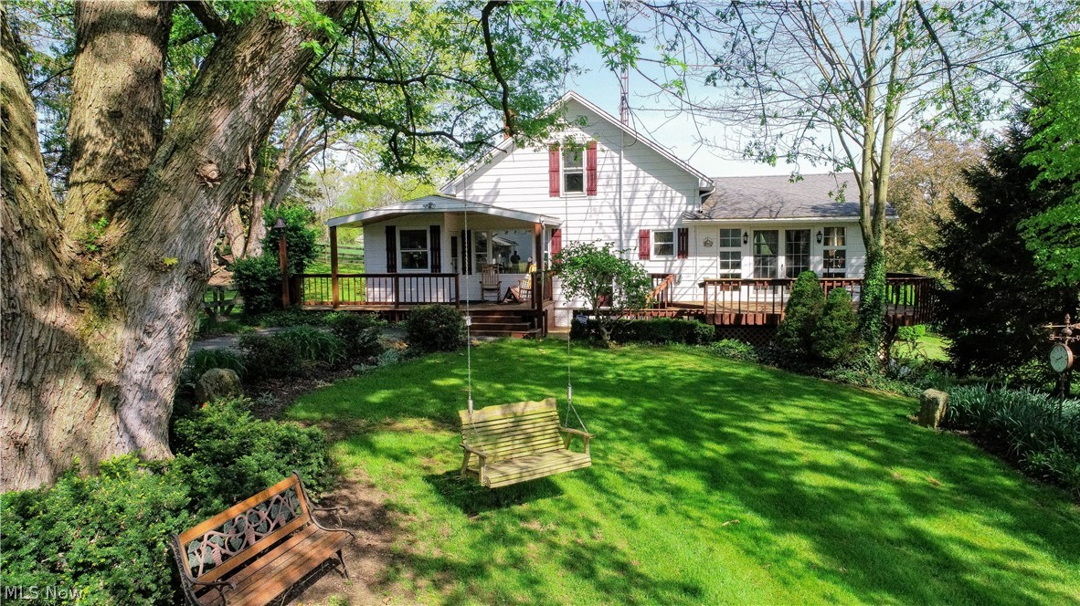 PERFECT for a Working/Hobby Farm, Horse property, or Make this What you Want!!  Passing all Inspections and Appraisal - FHA Higher than List Price is Ready for YOU....  So many Possibilities with this Beautiful Cape Cod Home on 22.8 Acres and a Well Stocked 1.7 Acre Lake. Certain Divided Pastures are equipped with Electrified Fencing while some are not and a State of the Art-Chicken Coop, Greenhouse with Electric, Large Bank Barn with 7 Stalls and more in the lower level. Store your machinery or toys in a Large Cement block w/metal roof Building with 3 different size entry doors, complete cement floor, Electric, Water.  Detached is a 3 Bay, Heated,Electric, Water,  over-sized Garage. The Manicured landscaping around the Buildings and Open Concept of this Move In Cape Cod Home is a Must to see. The remodeled Kitchen with Vaulted ceiling of 4 skylights to Corine Counter tops to flooring throughout showing the Open feel into the Living room and other areas of this home. Roomy 3 Bedrooms and 2 Full Bathrooms. In Lower Level is a Fully Equipped Second Kitchen and eating areas connected to an Entertainment Large 26 x 15 Bonus room that enters outside onto full length cement patio.  This Property is a Must to See!!!