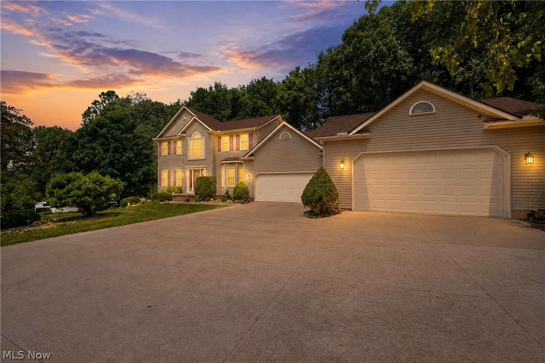 Exquisite Home Listing with Abundant Living Space and Scenic Views. I am pleased to present this exceptional property that boasts 2904 sq ft living space, with an additional 2773 sq ft. in the basement partially finished, situated on nearly 4 acres of land. This residence offers a serene country lifestyle while providing convenient access to town amenities. The spacious patio overlooks a picturesque, wooded landscape, creating an ideal setting for entertaining guests. This home is meticulously designed to meet all your criteria and exceed your expectations. Schedule your showing today!