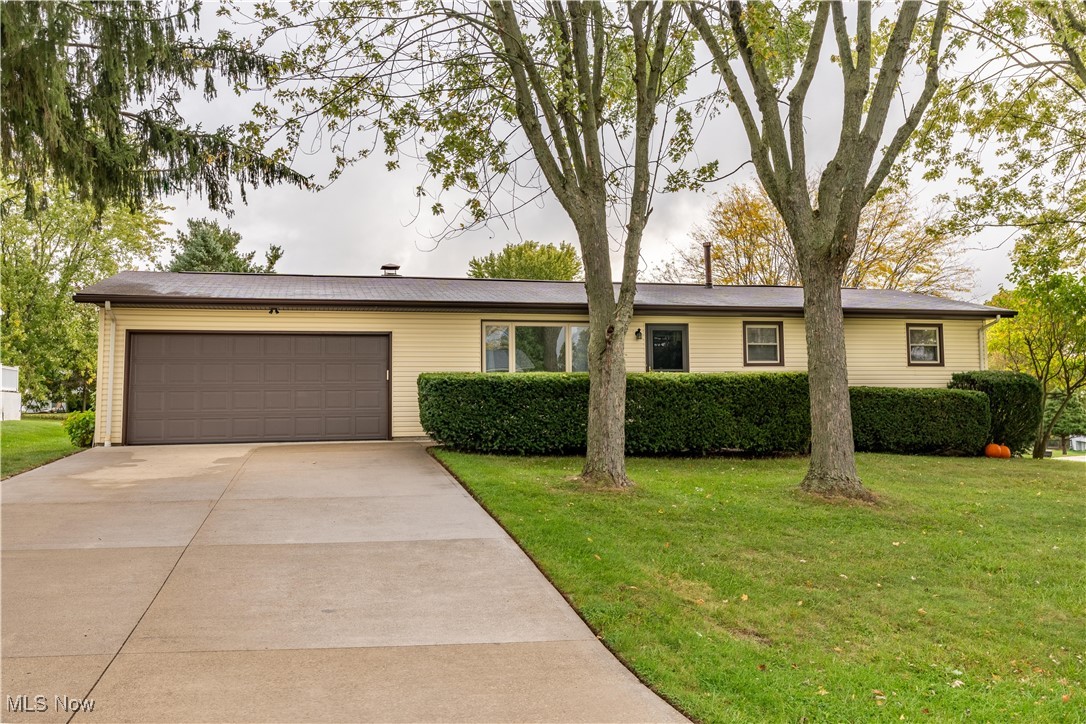 Welcome to your new oasis! This freshly updated three-bedroom ranch home is nestled in the highly sought-after Perry Local School District, making it perfect for families and anyone looking for a peaceful community.  Step inside to discover a bright and airy living space that invites you to relax and unwind. The updated kitchen boasts brand new stainless steel appliances and ample storage, making meal prep a delight. The open layout connects the living and dining areas, making it ideal for entertaining friends and family.  Venture downstairs to the full unfinished basement, which includes a bathroom and a fireplace. This versatile space offers tremendous potential for customization, whether you envision a home theater, additional living area, or extra bedrooms. Outside, you’ll find a fenced backyard featuring a generous deck—perfect for summer barbecues, morning coffee, or evening stargazing. New hot water heater just installed.  With one owner since its construction, this well-maintained home exudes pride of ownership and is ready for you to move in with nothing left to do.  Don’t miss your chance to call this beautiful property your home! Schedule a showing today and experience the charm of Perry Township living!