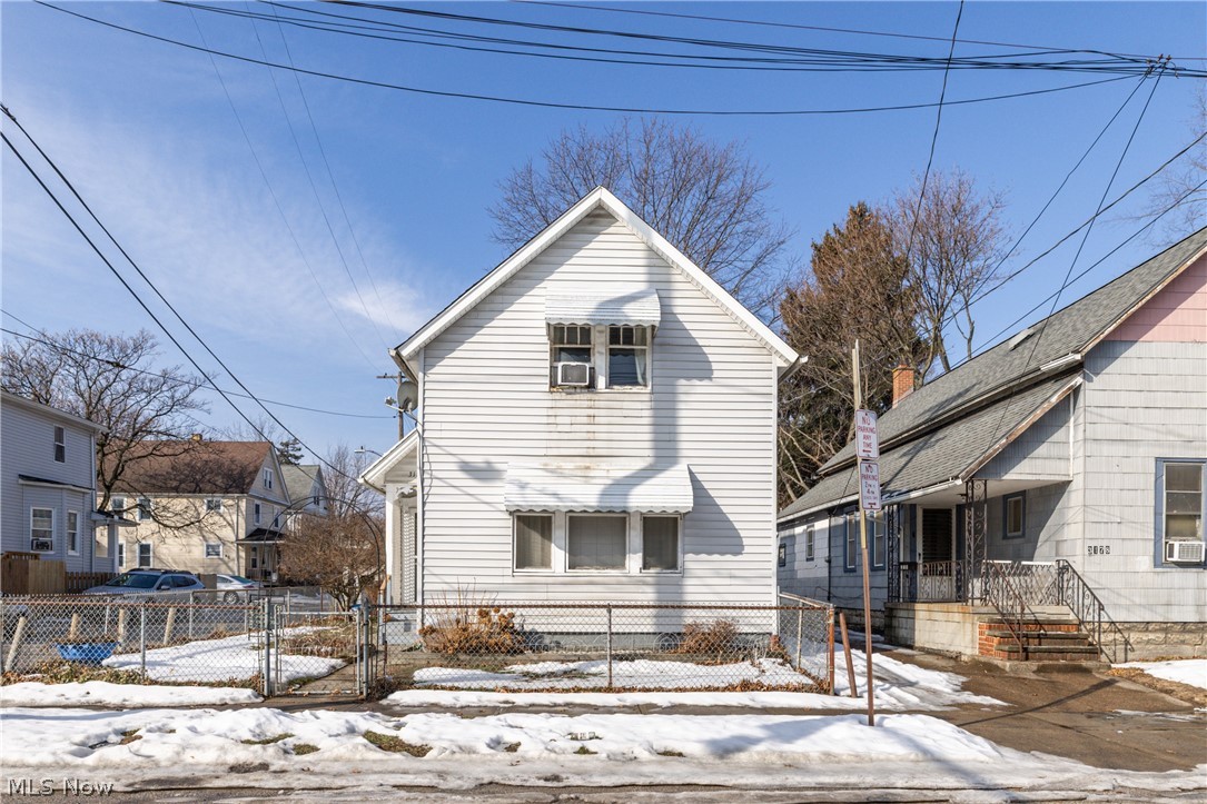 This 1,479 sq ft, 4-bedroom home is full of character and potential, situated on a prominent corner lot with a detached garage. Featuring updated electrical and classic architectural details, the home blends historic charm with key foundational improvements already in place. Inside, you'll find generous room sizes and a functional layout ready to be refreshed and personalized. The detached garage offers added storage or workspace options, while the corner lot provides extra yard space and great curb
presence. Located in an area experiencing ongoing improvement and revitalization, this property presents an exciting
opportunity to restore and enhance a home with history and solid bones. With thoughtful updates, it can truly shine again. Bring your vision and make this classic property your next success story.