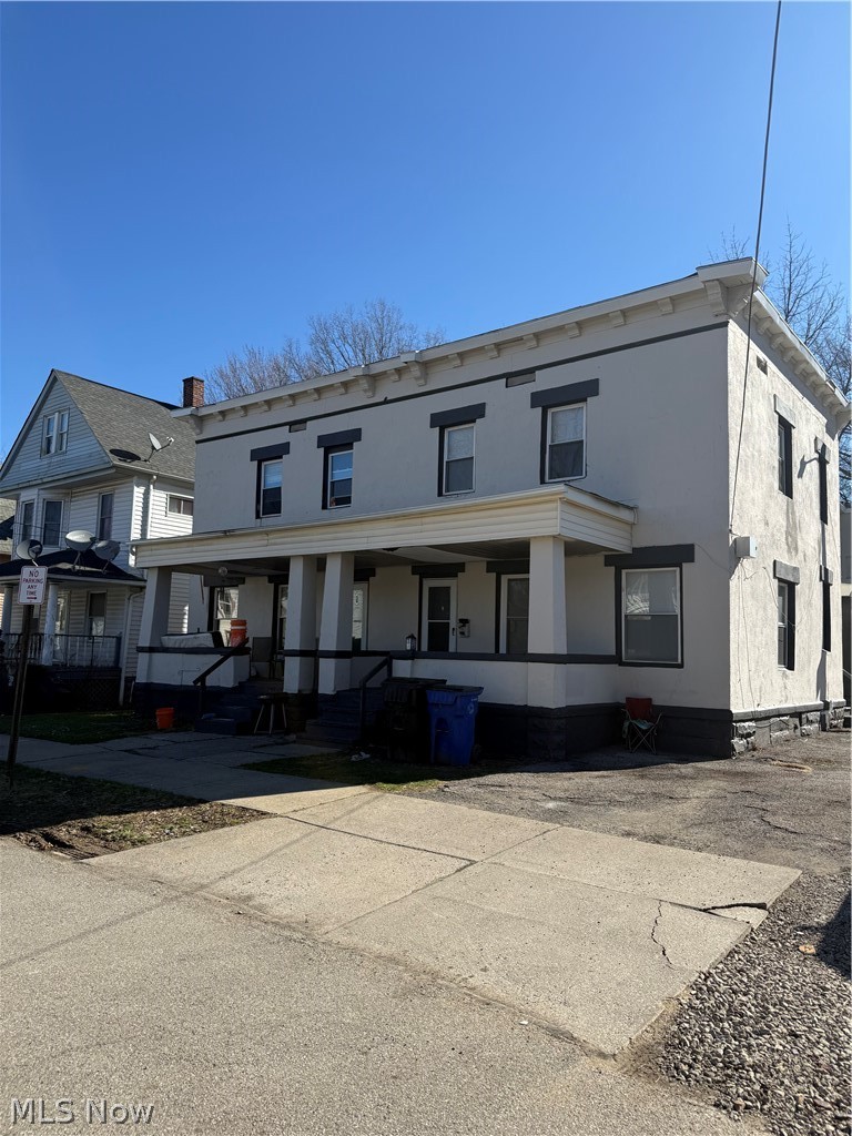 Welcome to 3865 w 40th Street in Ohio's Brooklyn Centre Historic District, a six unit building with over 9,600 SF. Four out of the six units have recently been renovated, property offers 4 three bedrooms and 2 two bedrooms. Separately metered for gas and electric with new electric panels, high efficiency furnaces and hot water tanks. Additionally the renovated units have new carpet, vinyl LVP, interior/exterior paint, vinyl windows, kitchen cabinets and countertops, electric ranges, bathroom vanities, toilets, and tub surrounds. All Six units are configured with a main floor that includes the living area and kitchen, second floor with bedrooms and full bathroom, and an unfinished basement. Opportunity for a new owner to accept Voucher based Section 8 Subsidy in an effort to significantly increase the rents OR continue operating as a market rent property. Ideal stable investment with additional value add opportunity! Current income from 3 units is $3,600/mo!