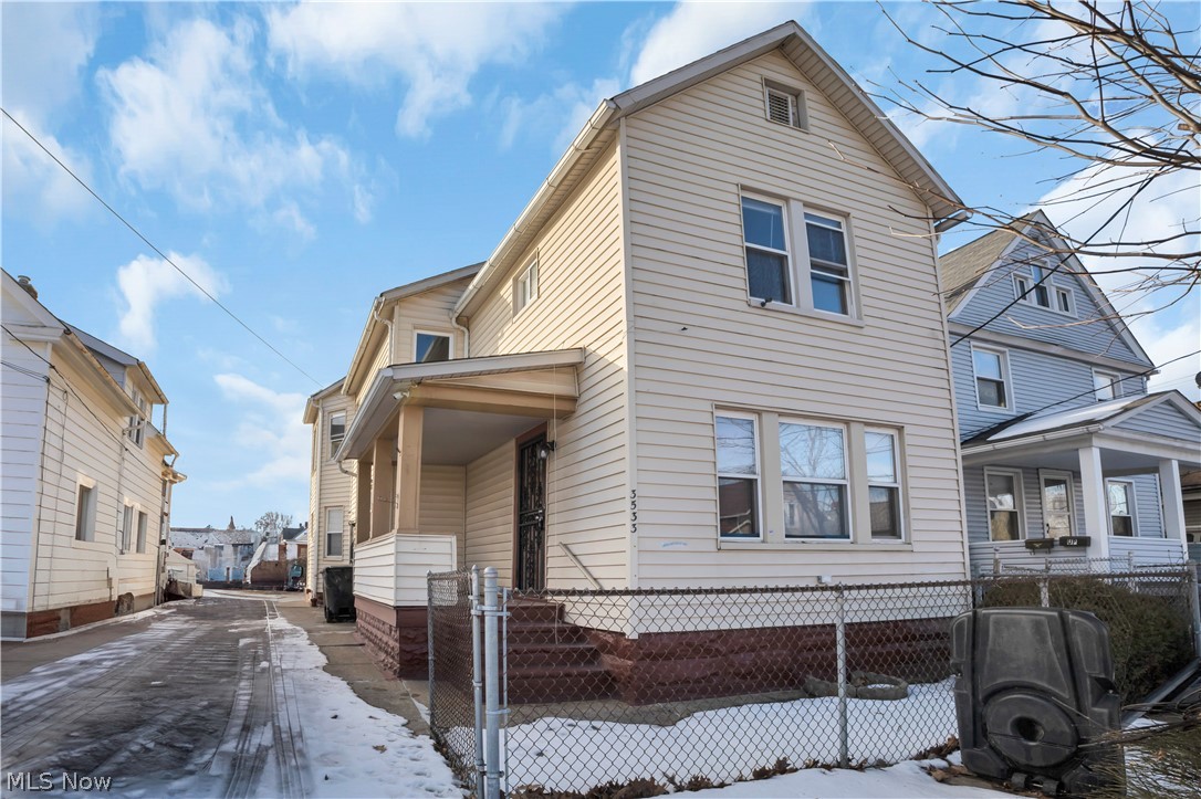 Fully renovated in 2025, this turnkey triplex in Cleveland's Clark-Fulton neighborhood offers an excellent investment opportunity with strong and stable cash flow. The property features three one-bedroom, one-bathroom units, along with a convenient half bath located in the basement. Currently generating $3,000 per month in gross rental income, the property benefits from all three tenants participating in the EDEN program, providing a majority of the rental income through guaranteed payments. The property is lead-safe certified, offering added peace of mind for investors and tenants alike. Recent renovations help minimize maintenance concerns while enhancing tenant appeal. Whether you are looking to expand your investment portfolio or acquire a cash-flowing multifamily property, this triplex offers a compelling combination of updated condition, reliable income, and a convenient location near downtown Cleveland, major highways, shopping, dining, and public transportation.