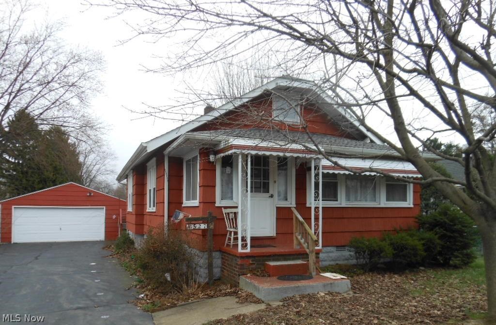 Cozy 3 bedroom, 1 bath ranch home with a finished attic space (access through bedroom), partially finished basement, an enclosed front porch and covered patio off the 2 car detached garage. Home sits on a large .33 acre lot that is fenced in back. Home has well water and city sewer. Priced to sell! To be Sold AS IS - No disclosures - Room sizes are approximate and not guaranteed - Seller will NOT pay for any inspections - Condition of any appliances are not warranted - Pre-Approval required with all financed offers - Verification of funds required with all cash offers. Buyer or buyers agent responsible for due diligence inquiry of all property information and property suitability for intended use.