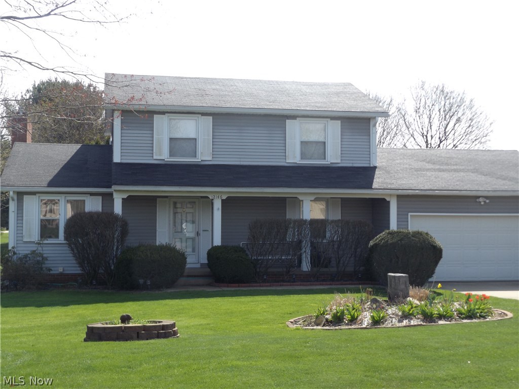 Enjoy the outdoors around this one that hosts beautiful flowers and  creative landscaping.   A cement pad, hot tub, and above ground pool.  A walkway to the spacious and shaded back yard and shed.  and plenty of sun and shade.   Furnace and A/C 2001. Water heater 2017.   Fireplace in great room.  Patio slider off the eat in kitchen.   Lots of storage space and potential in this one.