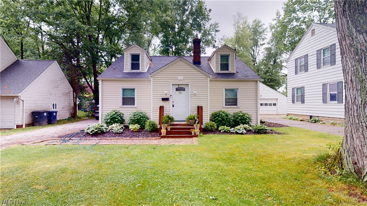 Quite setting on a beautiful West Akron street.  As you enter the front door, you'll notice the spacious open floor plan, upgraded flooring and plenty of natural light from the large front window to the sliding glass door to access the private back yard.   This home was recently updated (2019) with newer appliances, updated kitchen and bath.   Two bedrooms on the first floor, and a large bedroom or bonus room on the third floor.  Although the basement is unfinished, it is the footprint of the home as offers plenty of potential.
