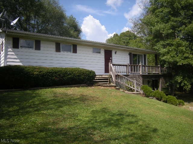 This is a Fannie Mae Homepath property. Ranch home sitting on just over an acre. Large living room, small dining area. Master bath. Part of the lower level was finished at one time but would need to be updated, but there is great potential. One car garage is built under, there is also a 24x24 detached pole building. Home has a nice wrap around, covered porch for those nice quiet fall days. If buyer is going to occupy the home then offer must include owner occupant certification. Agents, please read Broker remarks