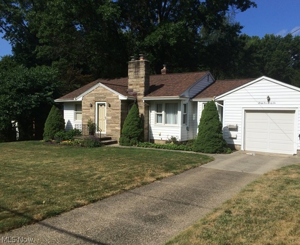 Don't miss this totally updated ranch on great street in Stow.  The seller has lovingly maintained and updated this cute house with a full basement waiting to be finished.  When the kitchen was expanded and replaced, a first floor laundry room was added.   The door off the kitchen leads onto a patio and overlooks the large fenced in yard.  There are ceramic tile floors in the kitchen and bath and wood floors throughout the rest of the house.  The living room has one fireplace and the second one is in the basement so after it is finished it would be a nice feature. The glass block windows are an added security.   There is a Jacuzzi tub in the bathroom, the roof was installed in 2012, and a new garage door opener. Don't miss this home.  Great alternative to condo living.
Seller is offering a Home Warranty!