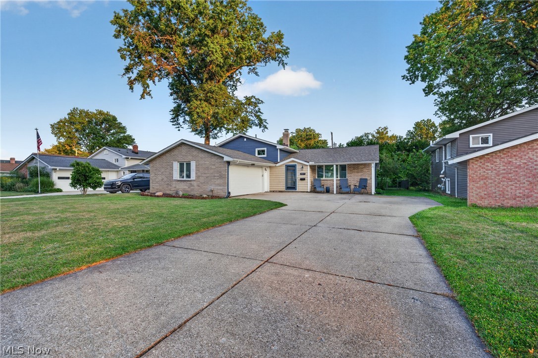 Welcome home to this beautifully updated 3-bedroom, 3 full bath split-level nestled on a quiet, tree-lined street in desirable North Olmsted! This move-in-ready home offers the perfect combination of modern updates, functional living space, and peace of mind with major improvements already completed, including a newer roof, windows, siding, furnace and so much more.  Step inside to find an updated interior featuring spacious living areas, abundant natural light, and a flexible floor plan that's perfect for everyday living and entertaining. The bright kitchen flows seamlessly into the dining area, while the lower-level family room provides additional space to relax or gather with friends and family.  Enjoy your morning coffee or unwind at the end of the day in the inviting three-season room overlooking the backyard. The attached two-car garage offers plenty of storage and convenience.  Located just minutes from shopping, restaurants, parks, schools, Cleveland Hopkins Airport, and easy highway access, this home combines location, updates, and value. If you've been searching for a home where the expensive improvements are already done, this is one you won't want to miss!