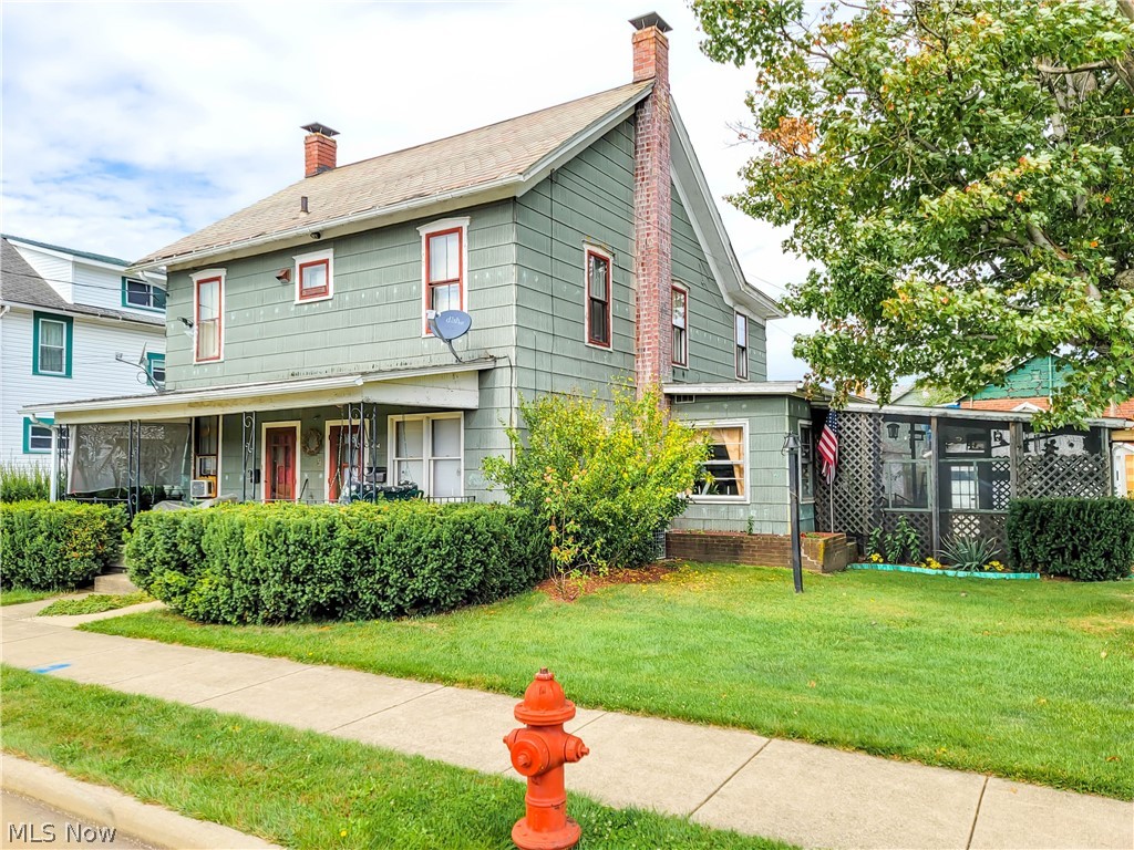 This home can accommodate a large family with 7 bedrooms and 4 full bathrooms or could be converted back into a duplex for extra income utilities are still seperate. This property had a one bedroom efficiency apartment that could be used as a in-law suite. Has a very large yard with 2 parcels included in this sale. Would be great for first time investors or just to add to a portfolio.  Two stall garage and also off street parking for the apartment. Bring your ideas and charm to this older home and make it your own.