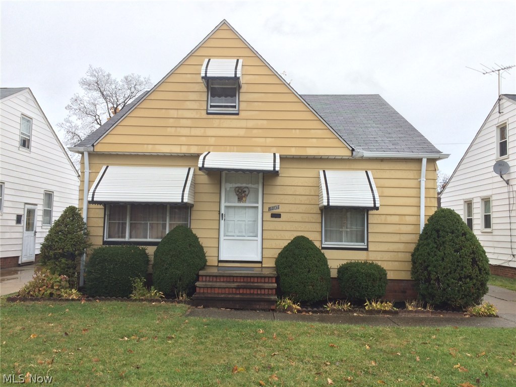 Nice Size Cap Cod with never roof, furnace & central air.  Great value on this spacious home in the Parma Circle area.  Spacious rooms, cove ceiling in the living room and dining room.  Good solid home, glass block windows in basement