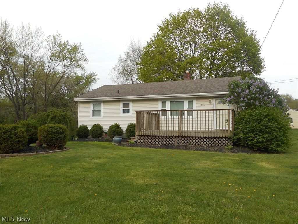 Amazing ranch located on two lots.  This 3 bedroom, 2 full bath home offers a spacious living room (carpeting new last year) and an applianced, eat-in kitchen with plenty of cabinets.  The room off the kitchen would be awesome for a pantry/storage room and even has space for a desk.  The main bath has been updated with subway tile, newer flooring and fresh paint.  Bedrooms have been freshly painted as well.  On the lower level, you'll find a partially finished rec room (has drop ceiling, it just needs flooring and plumbing for a kitchenette), a full bath with a large walk-in shower, two additional rooms and newer French doors (2014) that lead to the large backyard.  Two car attached side entry garage.  The basketball hoop even stays!  Furnace/AC approximately 8 years young.  The seller is offering a home warranty for peace of mind.