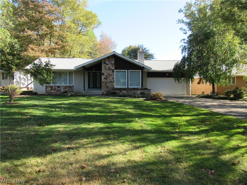 Spacious three bedroom, 2 1/2 bath Ranch situated on almost .3/4 acres on the Parkway. Large family room with gas fireplace and beautiful wood floors. Mudroom added in 2017 for easy access to garage and fenced rear yard. Updated eat-in kitchen with ceramic floor, easy close cabinets and ceramic backsplash. Custom blinds throughout. Basement features recreation room, work room with shelving & workbenches, plenty of storage. Half bathroom that is plumbed for a shower. Heated garage with hot & cold water. Carpet in living room & hallway and breaker box 2017. Fence and large shed 2016. Roof 2015. Custom blinds 2016. Includes 1 Year HMS Home Warranty!