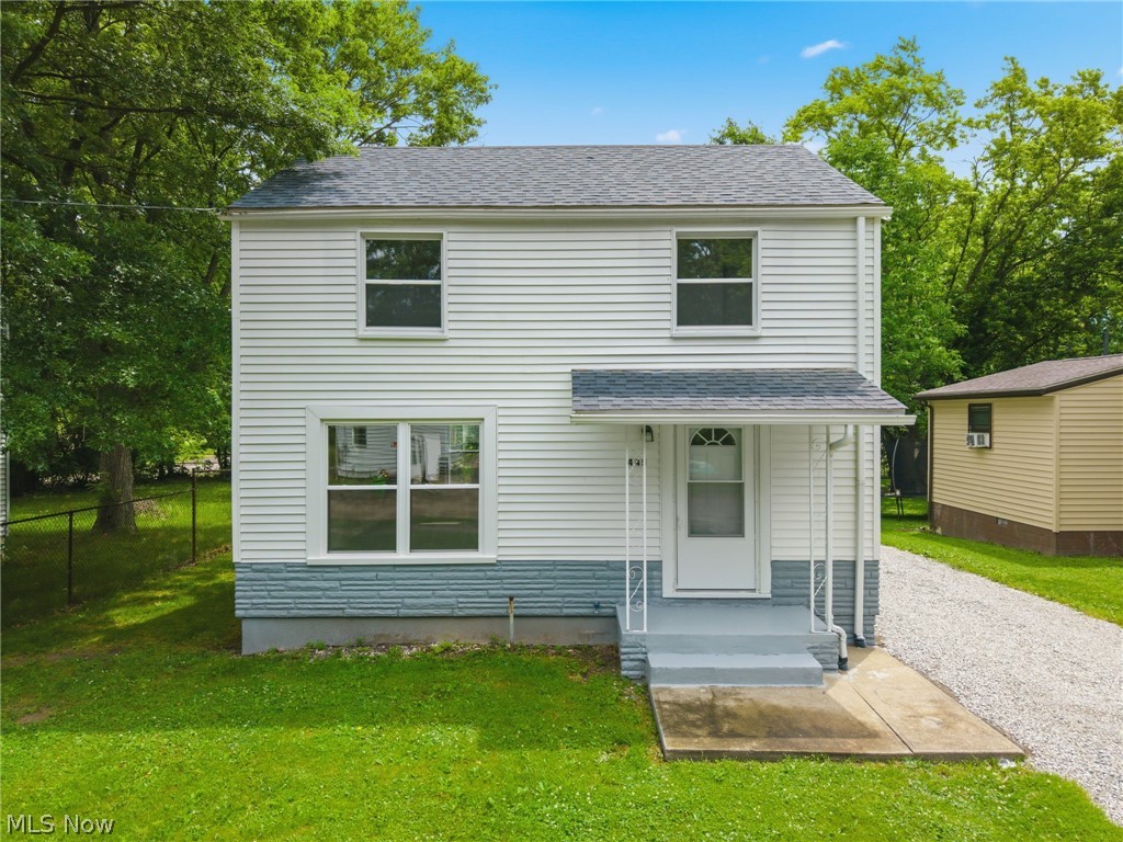 Welcome home to this charming and well-maintained 3-bedroom, 1-bath home conveniently located in Alliance and just a short distance from Maple Beach Park! This move-in-ready property offers a comfortable floor plan with numerous updates already completed for peace of mind. Major improvements include fresh paint and flooring throughout, updated kitchen with stove and refrigerator included, newer windows, a newer furnace and central air conditioning system, a roof that is less than 5 years old, an updated electric breaker panel, and a hot water heater that is approximately 5 years old. Outside, you'll appreciate the partially fenced yard, perfect for pets, play, or outdoor entertaining, along with a storage shed that stays with the property for added convenience. Whether you're a first-time homebuyer, looking to downsize, or searching for a great investment opportunity, this affordable home offers value, comfort, and a convenient location close to parks, schools, shopping, and dining. Don't miss your chance to make this Alliance home your own!