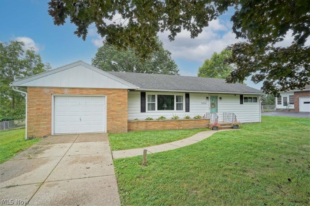 Super cute ranch on large fenced in lot! This home features an eat in kitchen and a sun room over looking the beautiful back yard! The bedrooms are generously sized with large closets. The living room features hardwood floors. The finished basement offers a nice rec room and office. The office could be a third bedroom.
The septic was replaced in January 2022 and the well was dug deeper (95 feet) in 2015. The windows were all replaced on the main floor in 2015. This home has so much to offer, don't miss your chance to own it! Call your favorite Real Estate Agent today and schedule your private showing!