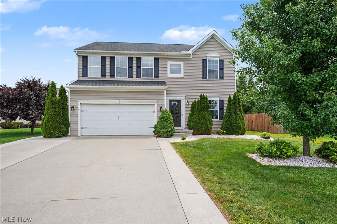 Conveniently located near schools, shopping and freeways this home can fulfill your needs and dreams too! This spacious 4 bedroom and 2.5-bathroom Colonial located in the desirable neighborhood of Sterling Grenn is truly a delight to see.  Offering over 3,400 sq ft of living space in model home condition. You will be able to unpack and start your next journey. Entering into a flex room easily used as a sitting room, office or playroom enter into the heart of the home. An open floorplan will allow you to always be a part of the action. Natural lighting cascades into the open morning room and kitchen. All appliances convey with home. The living room offers a gas fireplace and rich wood look flooring. The upstairs is sure to impress with a 20ft owners suite with huge walk-in closet. The second level is completed with 3 additional good-sized bedrooms, bath and laundry room.  The finished basement offers room for a recreation area, home office, gym or playroom even while offering multiple areas of unfinished space for storage. Enjoy entertaining your family and friends on the large patio and huge rear yard ready for fun and games. Make this home yours today! Call your favorite Realtor and make appointment before this one is marked SOLD!