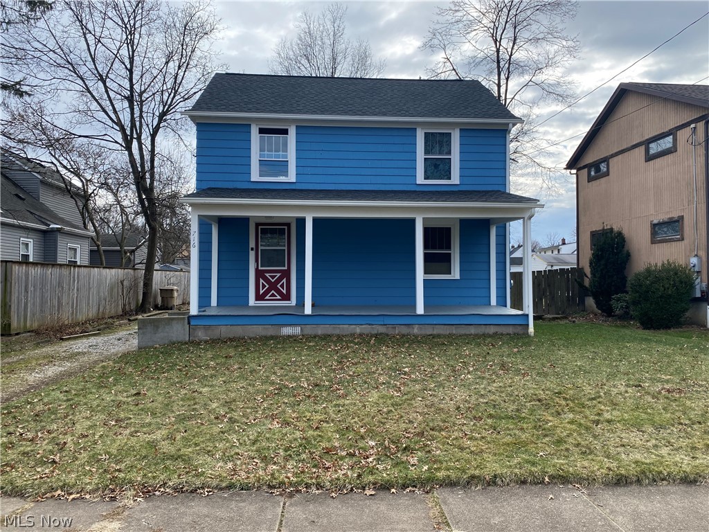 This two bedroom one bath colonial is perfect for any investor or a first time home buyer who is looking to do some work. Most of the major updates have been done including a new roof in March of 2018, vinyl Alside windows in November 2018, and the addition of a two-car garage in July 2008. This house also features,  hardwood floors throughout, a new tub in the bathroom,insulated walls ans attic, a dry basement, and a fresh coat of paint on the exterior. This is a great opportunity to call Cuyahoga Falls home. Make sure to schedule your appointment today.