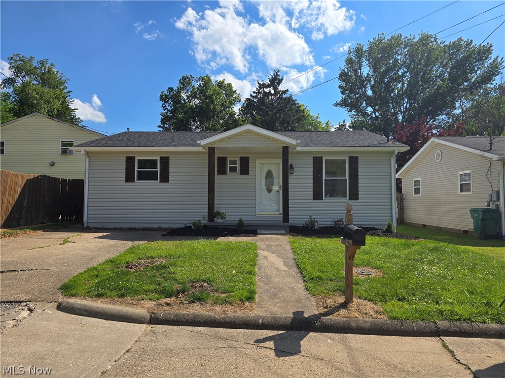 Cute and cozy best describes this beautifully updated 3-bedroom, 1.5-bath ranch home in a great Vienna location! Recent updates include a new roof, fresh paint, new carpet, and luxury tile flooring. The bright kitchen features new white cabinetry, Granite  countertops, and a stainless steel appliance package. Enjoy the large fenced backyard complete with a storage building, perfect for outdoor living and extra storage. Low-maintenance exterior adds to the appeal of this move-in ready home. Conveniently priced at $189,000 and eligible for cash, conventional, FHA, and VA financing.