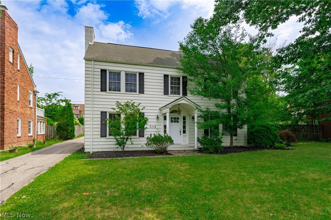 Move right into this beautifully updated 3-bedroom, 3.5-bath Colonial nestled in one of Shaker Heights' most desirable neighborhoods. Blending classic architecture with thoughtful modern updates, this home offers exceptional living spaces both inside and out. The recently remodeled kitchen is the centerpiece of the home, featuring custom soft-close cabinetry, quartz countertops, subway tile backsplash, stainless steel appliances, a large center island with seating, and a sun-filled morning room that's perfect for everyday dining. The main level also offers a welcoming foyer, a spacious living room with a wood-burning fireplace, an elegant formal dining room accented by crown molding and chair rail, an updated powder room, and beautiful hardwood floors that flow throughout most of the home. Upstairs, the generous primary suite includes a stunning renovated ensuite bath with a walk-in shower. Two additional bedrooms share a beautifully updated full bath, providing comfortable accommodations for family or guests.
The finished lower level featuring a third full bathroom, glass block windows, and ample storage options  can be finished to expand the living space with a large recreation room. Outdoor living is equally inviting with a stone patio overlooking the private, fenced backyard—ideal for entertaining, relaxing, or enjoying summer evenings. A detached two-car garage and new hot water tank, furnace and central air conditioning complete the package. Tastefully updated while preserving its timeless Colonial character, this move-in-ready home offers the perfect combination of style, comfort, and location. Violation Free!
