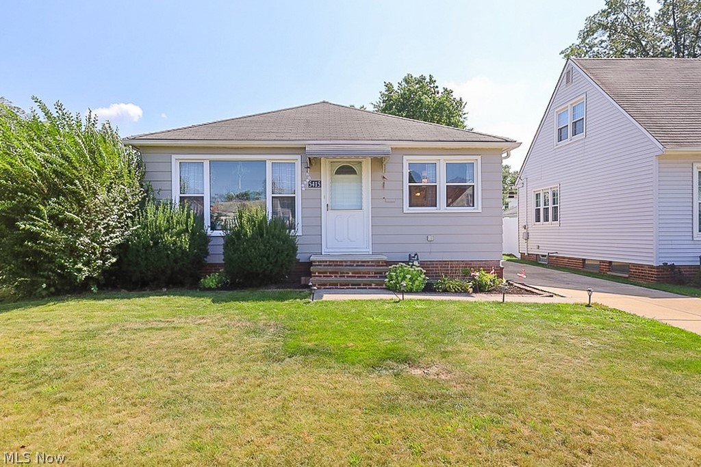 Come see this adorable updated ranch, with original hardwood floors throughout most of main floor. Updated kitchen with custom butcher block countertops, tile backsplash, new flooring, & hardware; and a large pantry for all of your storage needs. All kitchen appliances included. Down the hall you'll find three good sized bedrooms, with plenty of storage, as well as the full bath. Large partially finished basement, with room for a second living space, Rec room, play room, or whatever fits your family's needs! Plenty of storage space as well. Single car garage and a cute little yard for you to enjoy on your days off! Schedule your showing today, before this cutie is gone!