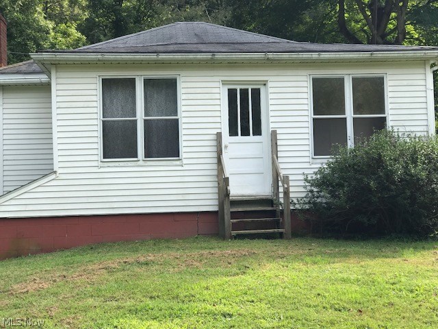 Cute 2 bedroom, 1 bath ranch home with detached garage on 9.72 acres. Beautiful quite country setting yet conveniently located.