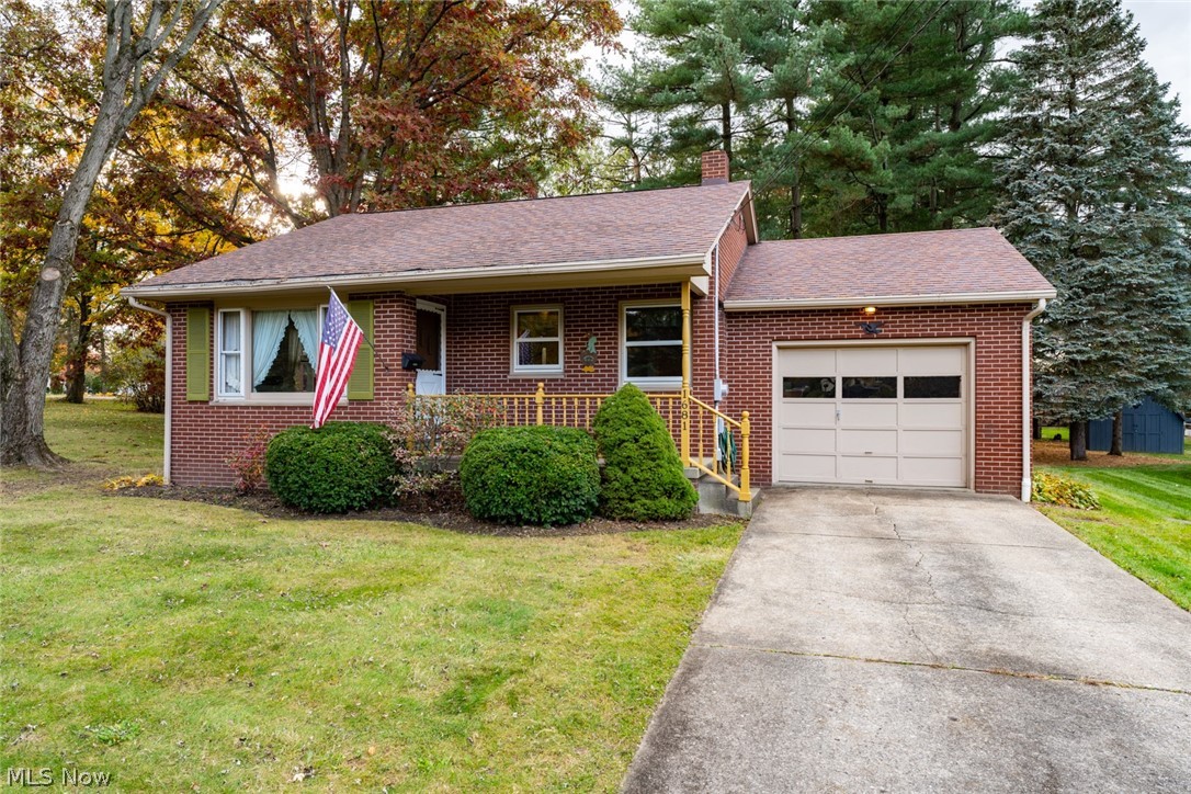 Welcome to this lovely, well maintained brick ranch. There is a large living room (w/newer carpet), an eat-in kitchen (freshly painted), with a pantry, a nice sized bathroom (freshly painted) with newer shower fixtures and handicap grab bars, a large master bedroom (w/newer carpet), and a huge rec room on the lower level with a half bath. There is also a shower in the unfinished area on the LL, as well as a workshop area, and a laundry area (washer/dryer conveys). The one-car ATTACHED  garage has a garage door opener and a man-door that leads to a large screened porch and back yard. This 3-season porch is the perfect place to hang-out on those hot summer days! In the back yard there is a storage shed for the lawn mower and garden tools. The utility bills for this home are very reasonable! The roof was replaced in 2006, the H20 - 11/2011, and the furnace is serviced annually. The "Other" room is the screened porch. This home is priced to sell and will not last! Call for your appointment