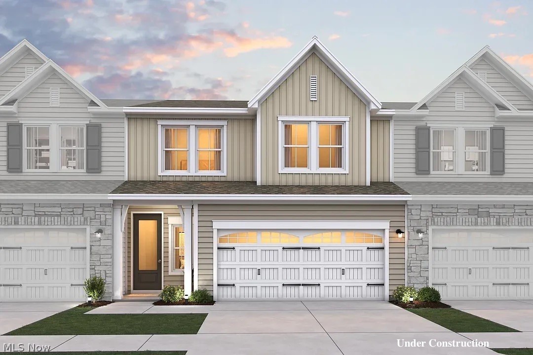 Shepherd's Glen is just 2 mi away from beautiful downtown Willoughby. Minutes away from all the shops and restaurants on Euclid Ave. Nestled in a small cul-de-sac street is this town home with lots of upgrades. The front door is 8' with lots of natural light shining through. Lvp flooring throughout the first floor. Kitchen Island can seat up to four people comfortably with quartz countertops. A beautiful tiled shower in the primary bedroom. Relax outside on the concrete patio on a nice summer day. The upstairs lot is its own separate living area. Home will be completed in August so don't wait as it will sell quickly. Ask about our incentives!