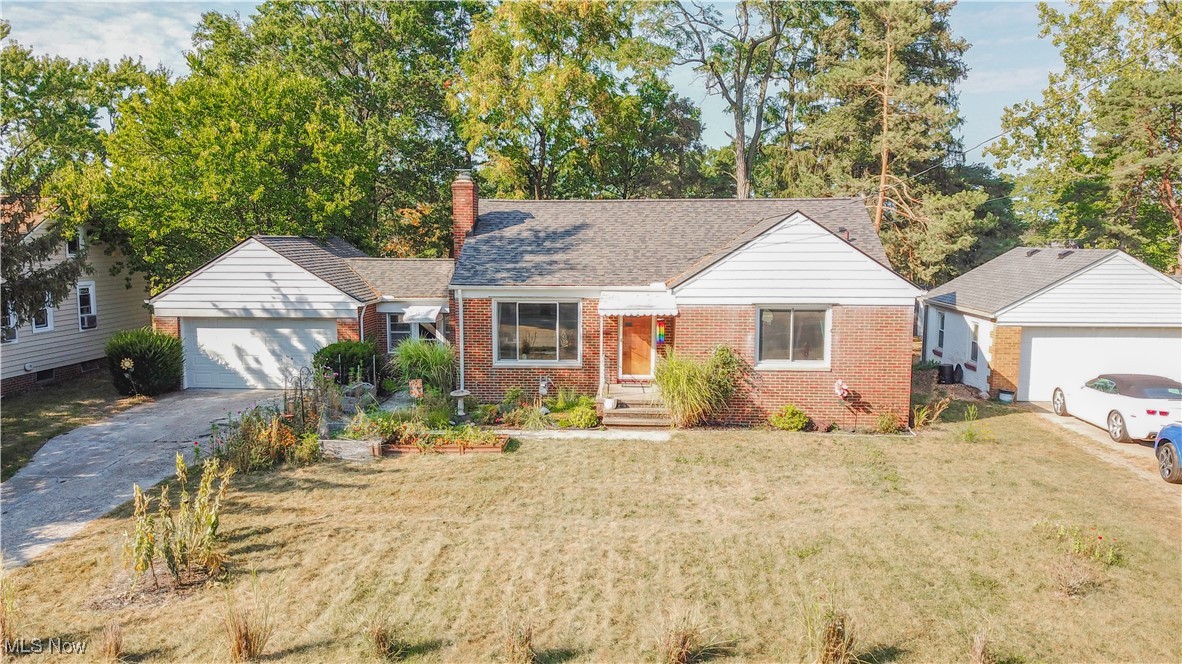 Welcome to this stylish  brick home in the heart of Parma, perfectly located near shopping and everyday conveniences. Step inside to a spacious living room that flows seamlessly into the kitchen, complete with newer appliances and a dining area that could easily be converted back into a bedroom for added flexibility. You'll also find two additional well-sized bedrooms and a full bathroom beautifully remodeled in 2021. Upstairs, a generous attic provides plenty of storage space, while the partially finished basement offers additional living space along with abundant storage options. A charming breezeway with rich wood accents connects the home to the garage, adding both character and function. Outside, enjoy a nice-sized yard with a patio area and storage shed, perfect for relaxing or entertaining. Recent updates include a new roof and gutters (2024), brand-new exterior patio (2024), new storage shed (2025), and central air conditioning (2023). This home also comes with a home warranty for added peace of mind. With its thoughtful updates, versatile spaces, and excellent location, this Parma home is a must-see!