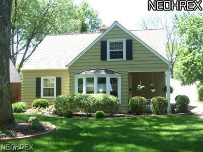 This adorable Cape Code is home. Charm, character and privacy are just a few fabulous features of this home! Remodeled kitchen (custom cabinetry, ceramic tile flooring, all appliances stay, new sink, countertop and backsplash. New dishwasher and gas stove, oven and hood installed in November 2016. All appliances stay including washer and dryer, Main bath fully updated + new plumbing! Replaced cast iron pipes with new PVC summer 2016, New carpet and vinyl tile installed in 2015, Back yard has gorgeous landscaping (mostly perennial flowers and bushes for easy maintenance), new river rock poured summer 2017, Ash tree removed from front yard summer 2016 and old landscaping removed, Bow window in living room has custom blinds, Newer Roof,  Newer 2 car garage (fully insulated, wired for electric, heated,  pull down staircase to overhead storage), Ceramic tile floor in laundry room, Newer Boiler professionally installed and maintained, Other items to be offered in sale include lawn mower, sno