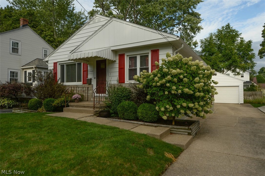 This immaculate, well-cared for 1950s ranch has so much to offer.  Private fenced yard, large 2 car garage, gorgeous hardwood flooring throughout the main level, a fully applianced kitchen, generous sized living room, plenty of storage throughout, and a full finished basement with an open rec room.  An additional room on the lower level offers space that could be used as a 4th bedroom, an office, or a crafting/hobby room.  The laundry room contains an expansive workbench that is a great asset for projects of any size (and will remain with the home).  Direct access to the deck off the back of the home allows for morning coffee breaks or enjoying the summer and fall evenings with accent lighting containing a dimmer option (the backyard faces East).  Many updates to include: new H20 heater, newer HVAC (2010), exterior & interior painting, gutter guards, updated kitchen and bathrooms, refinished hard wood flooring, plumbing & electrical updates and more.  Nothing to do here but move in and