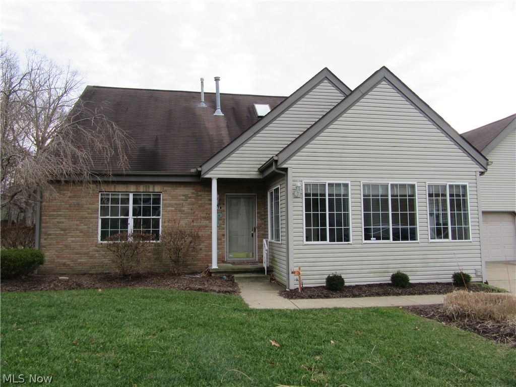 Fantastic ranch style condo in North Canton that is located close to Belden Village Shopping and highway. 2 Bedrooms and 2 full bathrooms all on the first floor. The large master bedroom has plenty of closet space and its own full bath. The second full bath is equipped with a jetted tub. Gorgeous wood laminate floors throughout. Fresh paint throughout condo. Furnace and A/C was replaced within the last 3 years. Large great room with vaulted ceilings and gas fireplace with a bright and airy 4 season sun room right off of the great room. First floor laundry room right off the kitchen. Awesome two car heated garage with tile floors and tons of storage space. This condominium is located in Cambridge Creek Association that offers quietness yet conveniently located to all amenities.