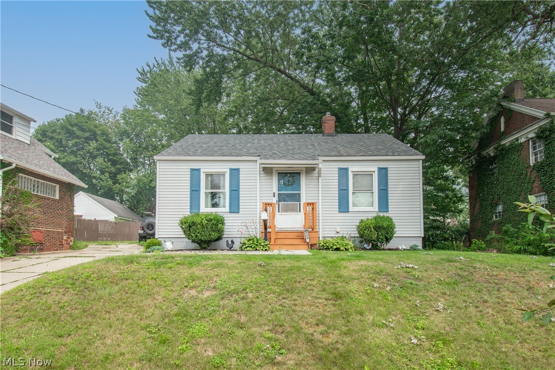 Welcome home to this cozy 3-bedroom, 1-bath ranch that offers comfort, functionality, and a convenient location! The full, partially finished basement provides additional living space, plenty of storage, and a versatile bonus room that's currently being used as a bedroom. Step outside to the back patio, the perfect spot to relax or entertain, while enjoying the privacy of the fenced backyard. Conveniently located close to shopping, dining, and major highways, this home makes everyday living a breeze. Schedule your showing today and see all this charming home has to offer!